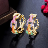 CWWZircons New Trendy Colorful Micro Pave CZ Stones