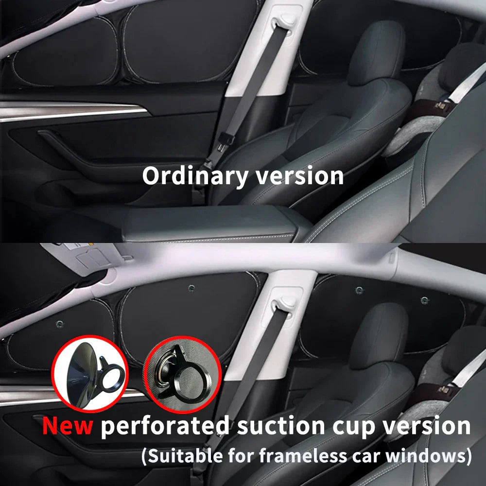 Car Side Window Sunshade Front Rear Windshield Privacy
