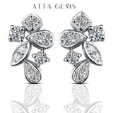 New Arrivals Moissanite Diamond 925 Sterling Silver Stud