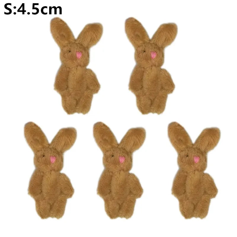 15Pcs/10/5Pcs Kawaii Small Bears Plush Soft Toys Pearl