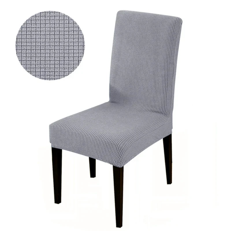 Dining chair Cover For Home Polar Fleece Fabric