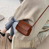 Women's Bag Female Elegant Saddle Shoulder Bag 2022