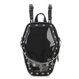 Bat Wings Ita Backpack Enamel Pin Display Shoulder