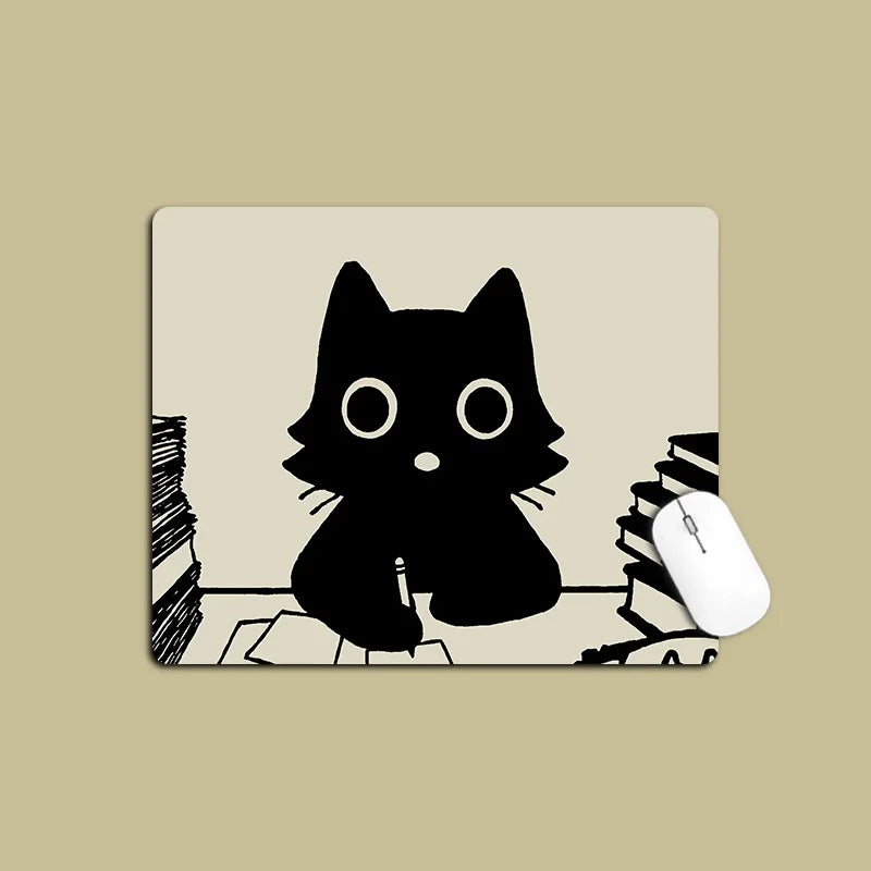 Mouse Mat Cat Mause Pad Cute Cartoon Gaming