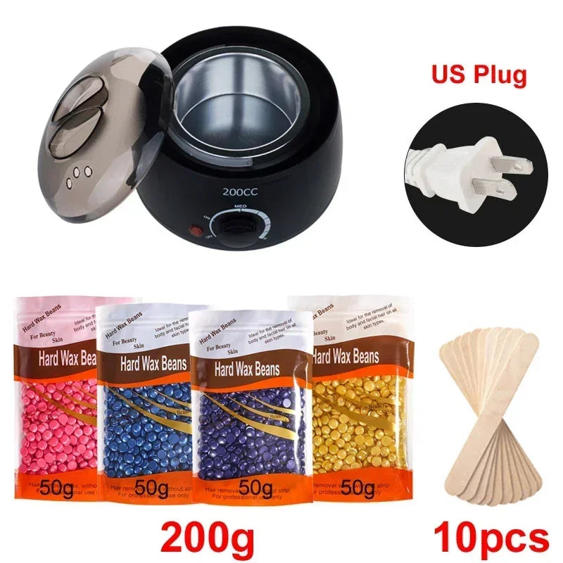 Hair Removal Wax Machine Waxing Heater and Beans