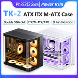 Jonsbo TK-2 ATX ITX Case Hyperbolic Side Translucent