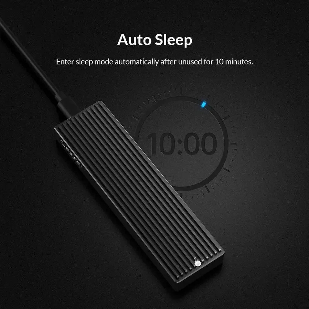 NVMe Enclosure USB C Gen2 10Gbps 20Gbps PCIe