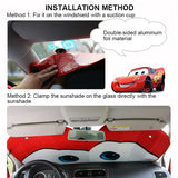 6-Color Heated Windshield Sunshade Car Cover