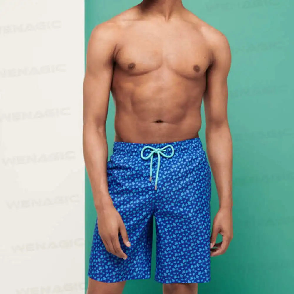 New Summer Men Swimwear Swim Trunks Beach Board