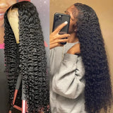 Deep Wave Frontal Wig 13x6 HD Lace Frontal