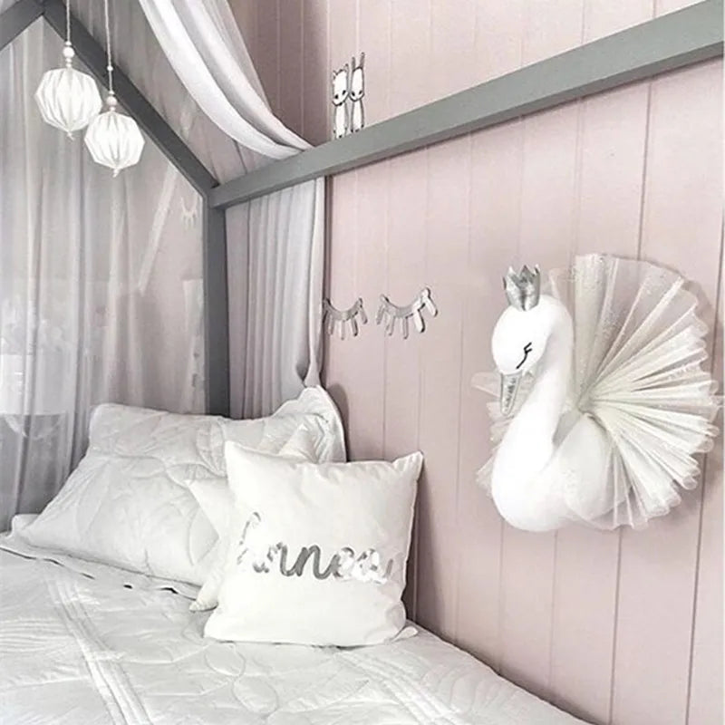 Plush Head Elephant Unicorn Deer Nursery Childhood Room