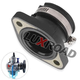 Motorcycle Universal Carburetor Intake Manifold Boot Adapter Fits