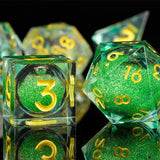 Sharp Edge Dice Dungeons and Dragons liquid core