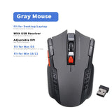 2.4GHz Wireless Mouse Optical Mice with USB Receiver