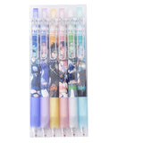 6PCS Cute Game Genshin Impact 0.5mm Gel Pens