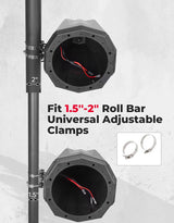 For Can Am UTV ATV Speaker Enclosure Accessories