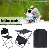 Outdoor Chair Camping Portable Folding Aluminum Foldable Fishing
