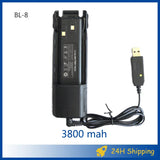 Baofeng UV 82 Battery BL-8 Walkie Talkies Ham