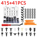 100/415/680PCS Car Fastener Clips Mixed Car Fasteners Door