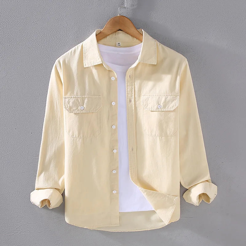 2305 Spring Heavy Weight Pure Cotton Shirts Jackets