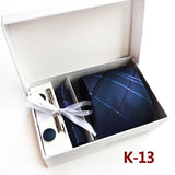 6piece Set Classic Printed DotsTies for Men Kerchief
