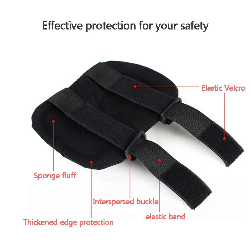 6-Piece Knee Pads Protective Gear Set Sports Knee