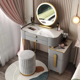 Classic Dressing Table Modern Organizers Mirror Vanity Storage