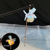 Antique Luminous Hair Sticks Chinese Hanfu Hair Accessories