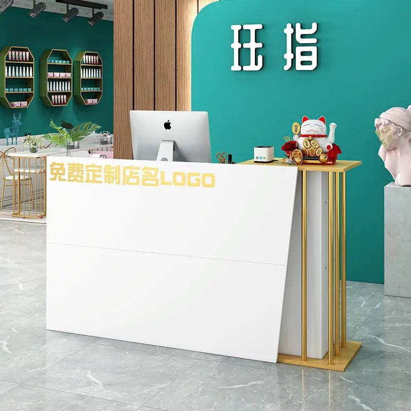 Bar Counter Cashier Counter Simple Modern Supermarket Shop