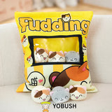 Cartoon Ramen Puff Cookie Bag Bubble Tea Plush