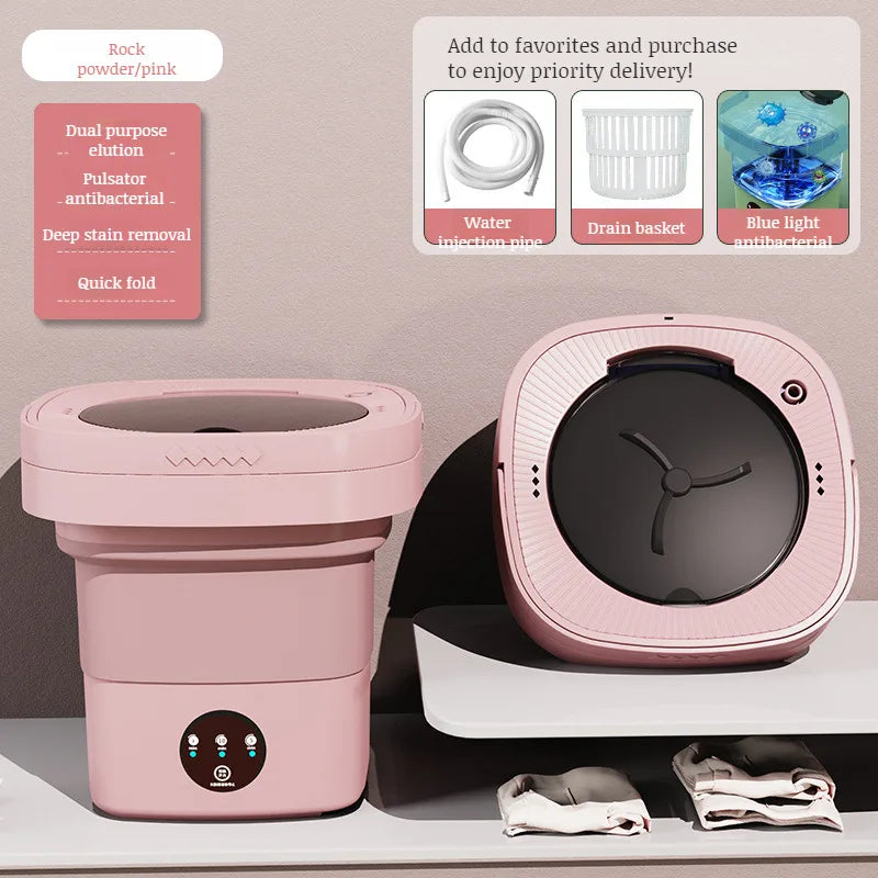 Portable Washing Machine Folding Mini Washing Machine Washing