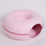 Donut Cat Bed Hiding House Indoor Tunnel Toys