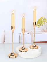 3Pcs/Set European style Metal Candle Holders Candlestick Fashion