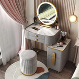 Classic Dressing Table Modern Organizers Mirror Vanity Storage