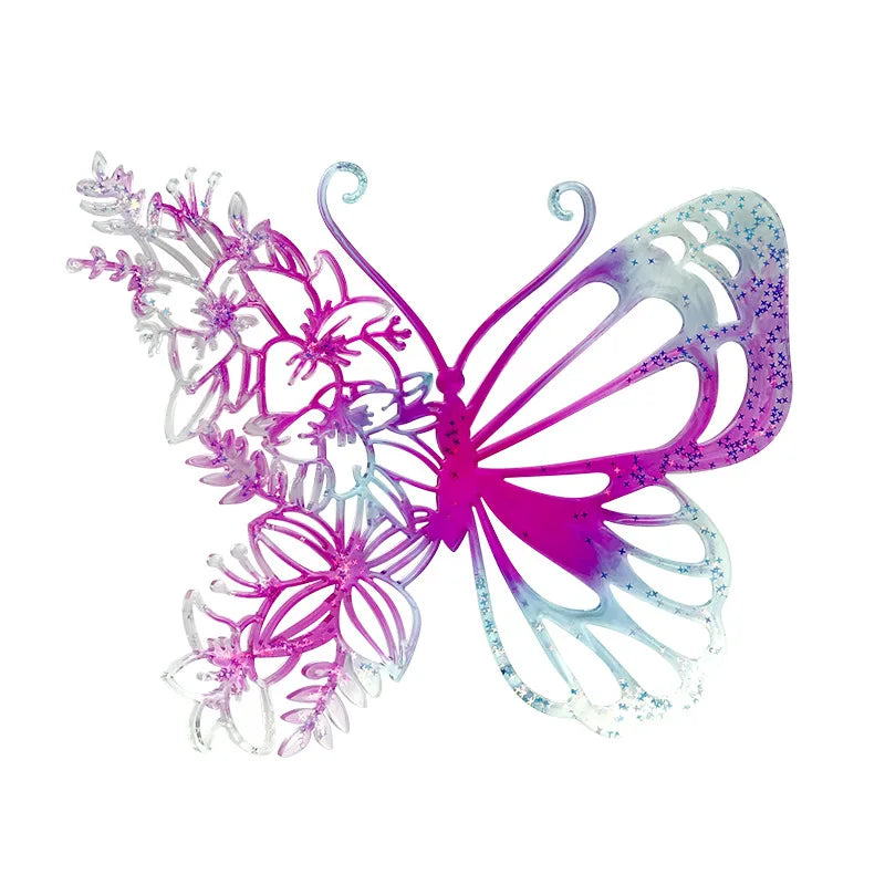 Large Butterfly Resin Mold Sunflower Silicone Mold