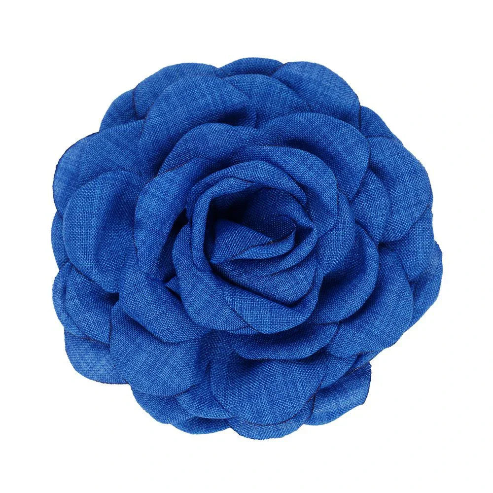 Fabric Rose Flower Crab Hair Clip Ins Popular