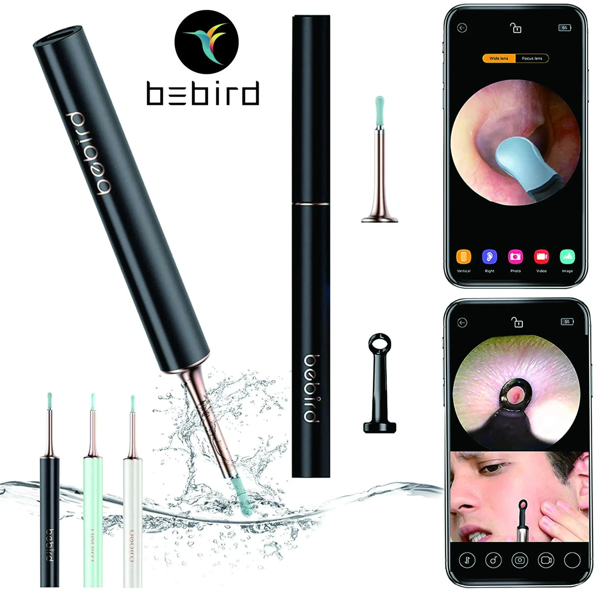 Bebird T15 X3 Smart Visual Ear Sticks Endoscope