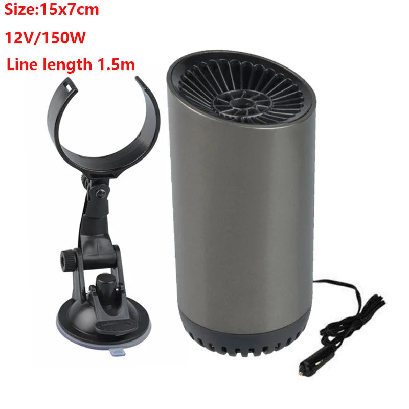 12V Car Heater Vehicle Heating Cooling Fan Portable