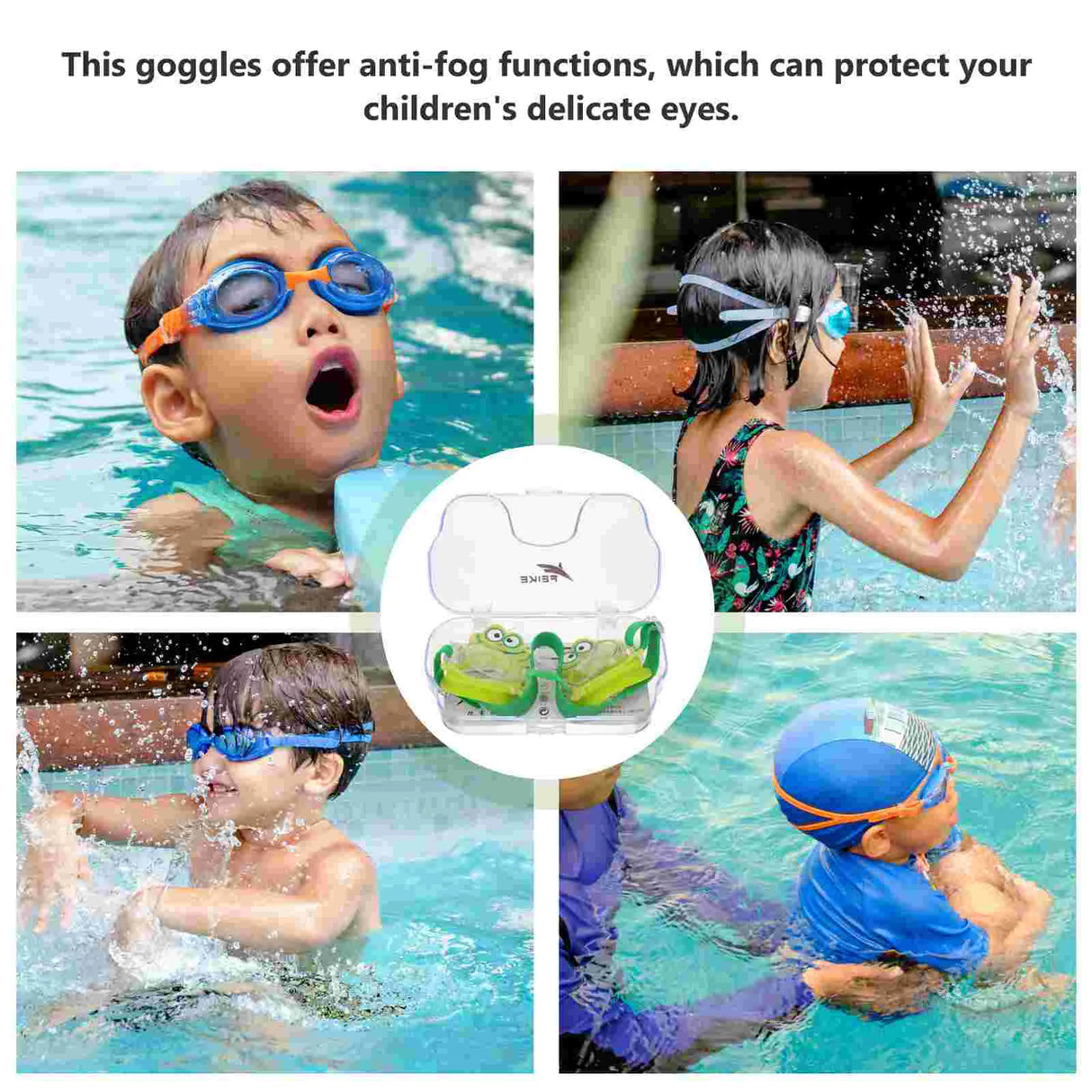 Children's Swimming Goggles Childrens for Lovely Glasses Kids