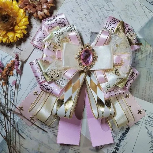 Original Lolita Cosplay Women's Highend Luxury Brooch Anime