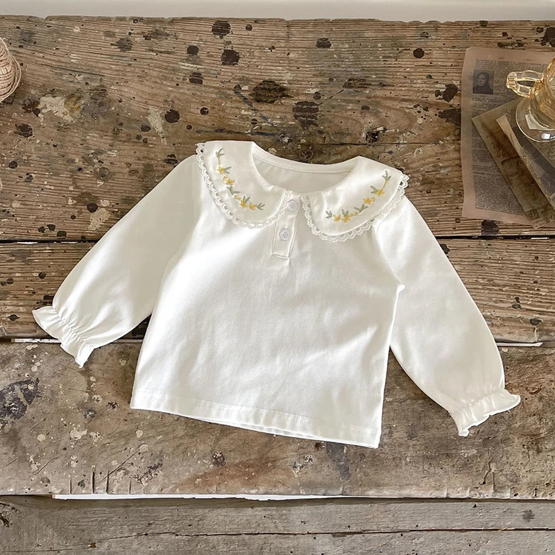 2022 Toddler Baby Girl Long Sleeves T-shirt Baby