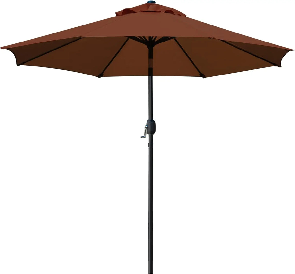 9' Patio Umbrella Outdoor Table Umbrella with 8