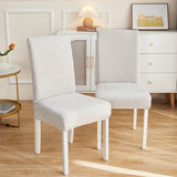 Jacquard Fabric Chair Cover Universal Size Chair Covers