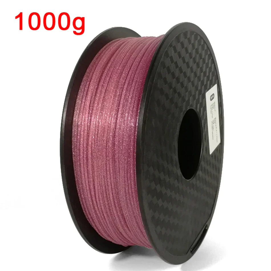 3D Printer Filament PLA 1.75mm Glittering Shining Rainbow