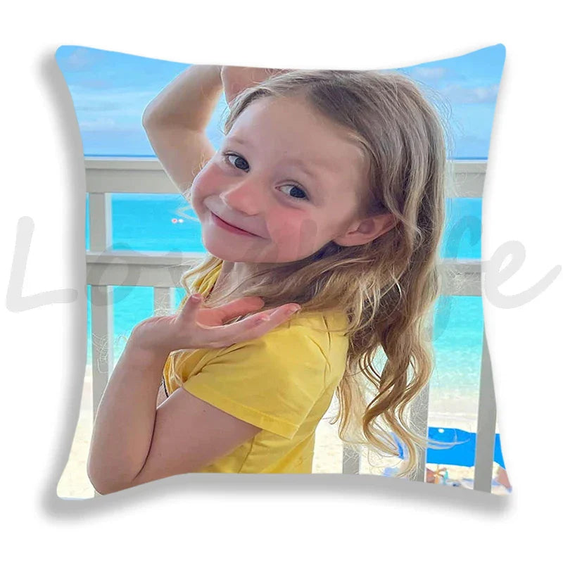 Cute Like Nastya Pillow Case Girls Pillowcase Sofa