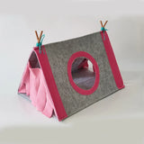 Small Pet Nest Felt Tent Rabbit Nest Hamster