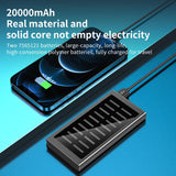 20000mAh Solar Panel Power Bank Upgrade Portable Waterproof