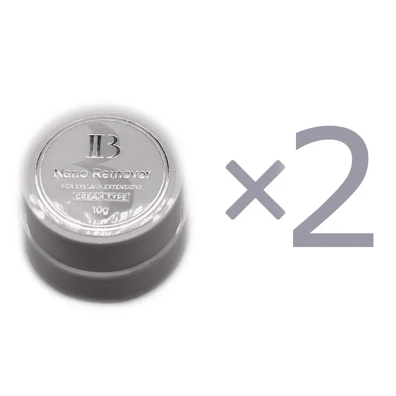 2 Bottles IBeauty False Lash Nano Remover Cream