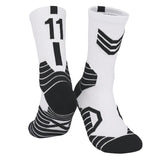 5 Pairs Men's Athletic Crew Socks Performance
