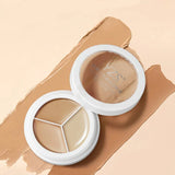 3 Colors Concealer Palette Makeup Face Eye Contour